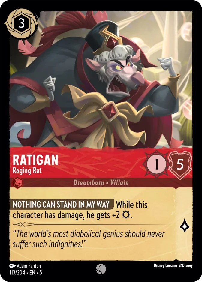 Ratigan - Raging Rat 「5-113」「EN」
