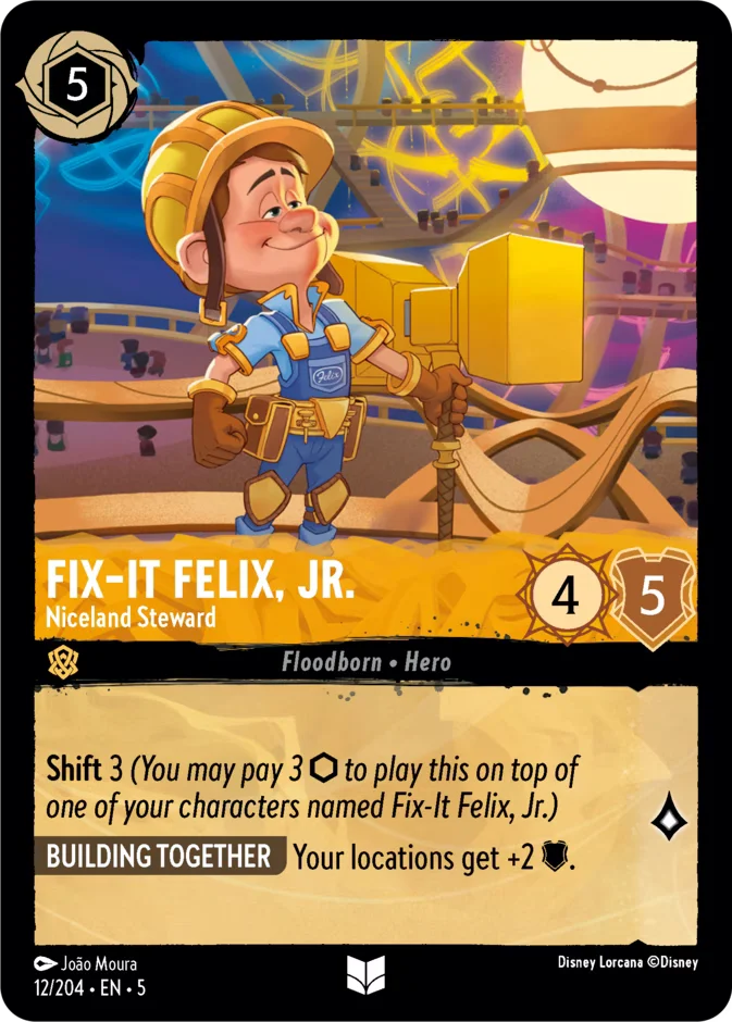 Fix-It Felix, Jr. - Niceland Steward 「5-12」「EN」