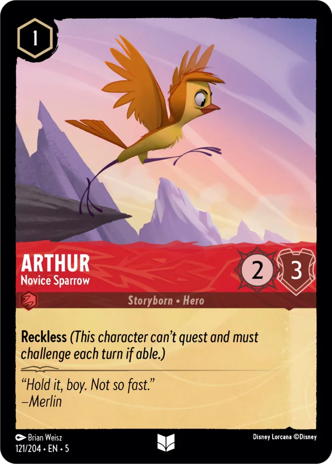 Arthur - Novice Sparrow 「5-121」「EN」