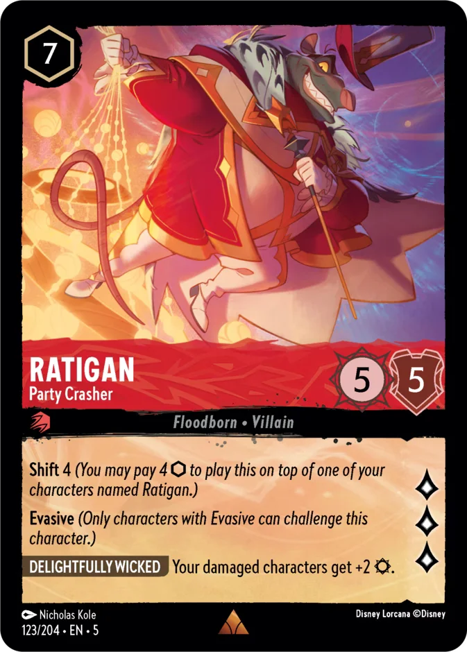 Ratigan - Party Crasher 「5-123」「EN」