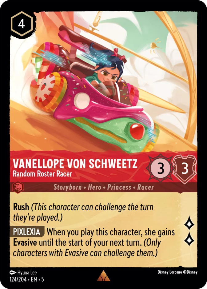 Vanellope von Schweetz - Random Roster Racer 「5-124」「EN」