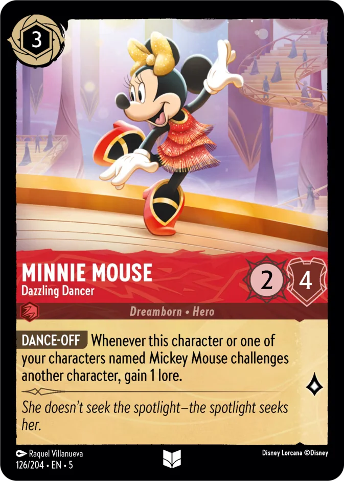 Minnie Mouse - Dazzling Dancer 「5-126」「EN」