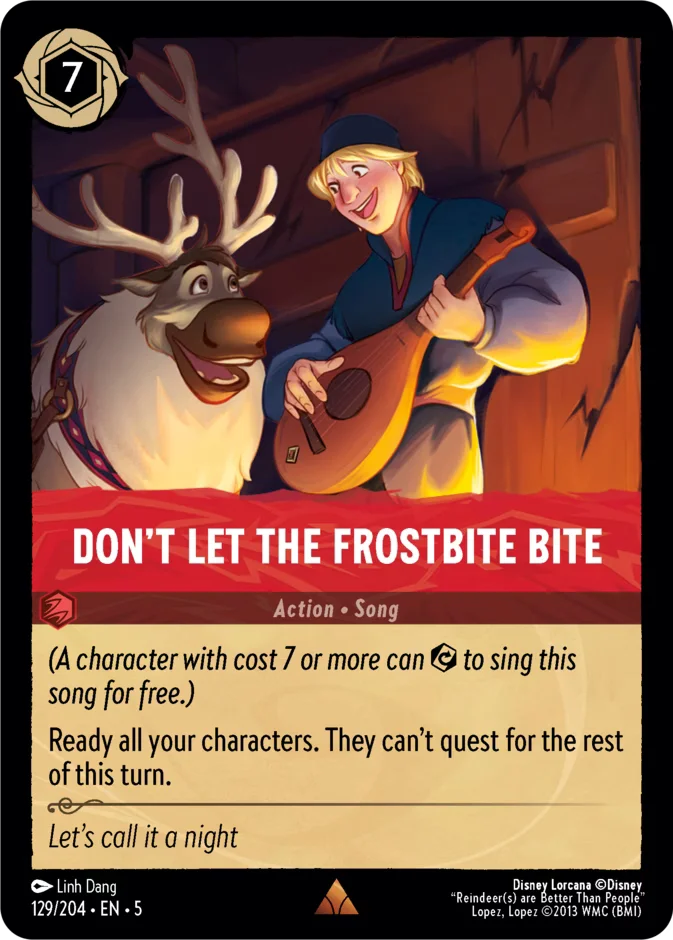 Don't Let the Frostbite Bite 「5-129」「EN」