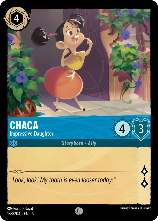 Chaca - Impressive Daughter 「5-138」「EN」