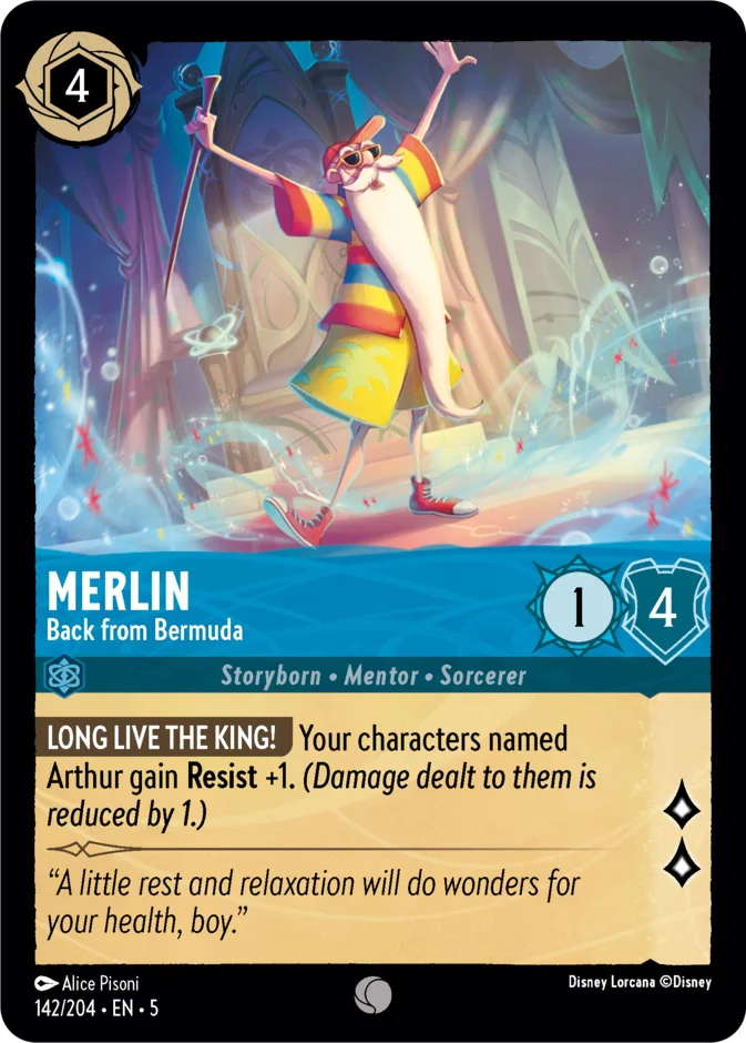 Merlin - Back from Bermuda 「5-142」「EN」
