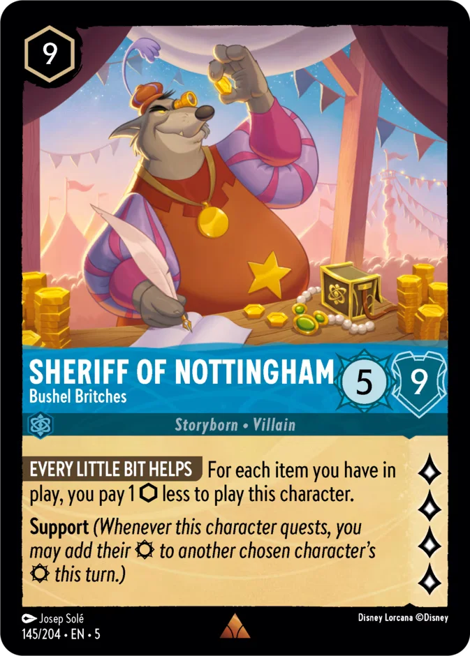 Sheriff of Nottingham - Bushel Britches 「5-145」「EN」