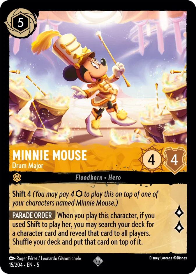Minnie Mouse - Drum Major 「5-15」「EN」