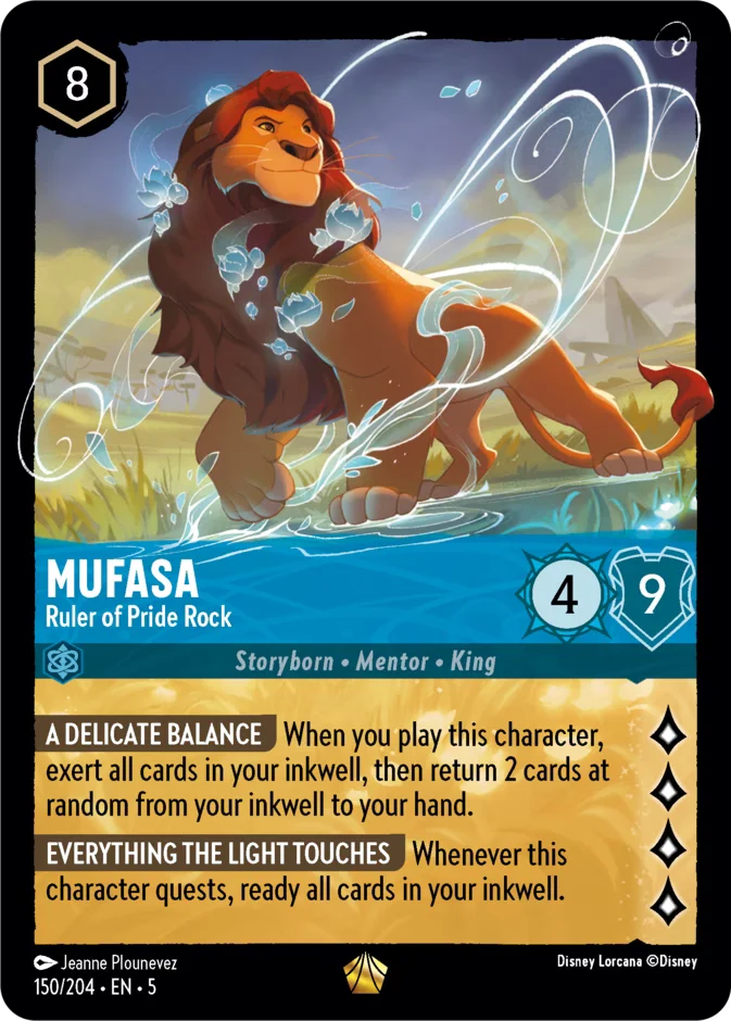 Mufasa - Ruler of Pride Rock 「5-150」「EN」