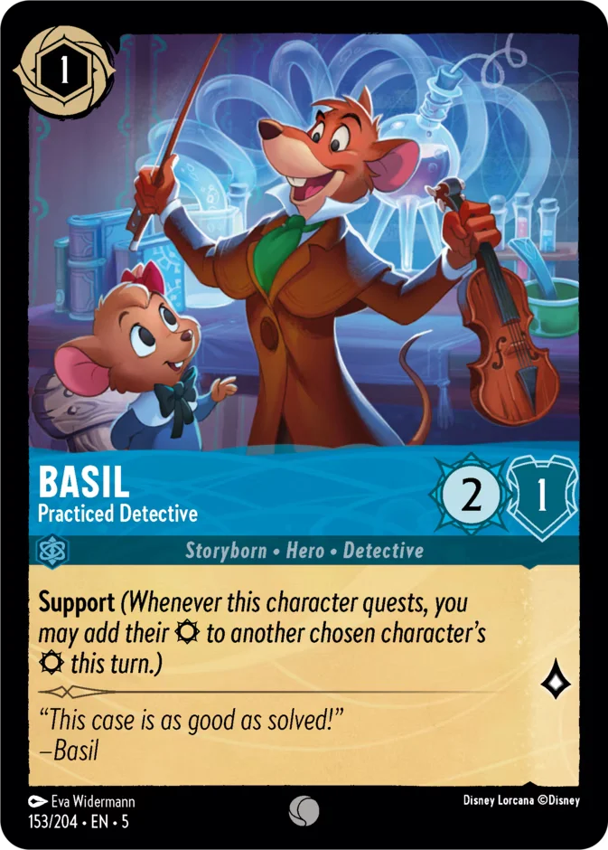 Basil - Practiced Detective 「5-153」「EN」