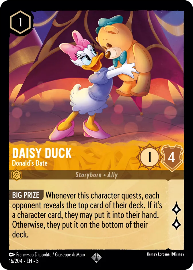Daisy Duck - Donald's Date 「5-16」「EN」