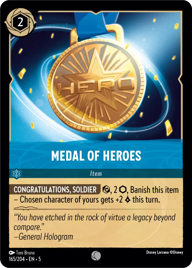 Medal of Heroes 「5-165」「EN」