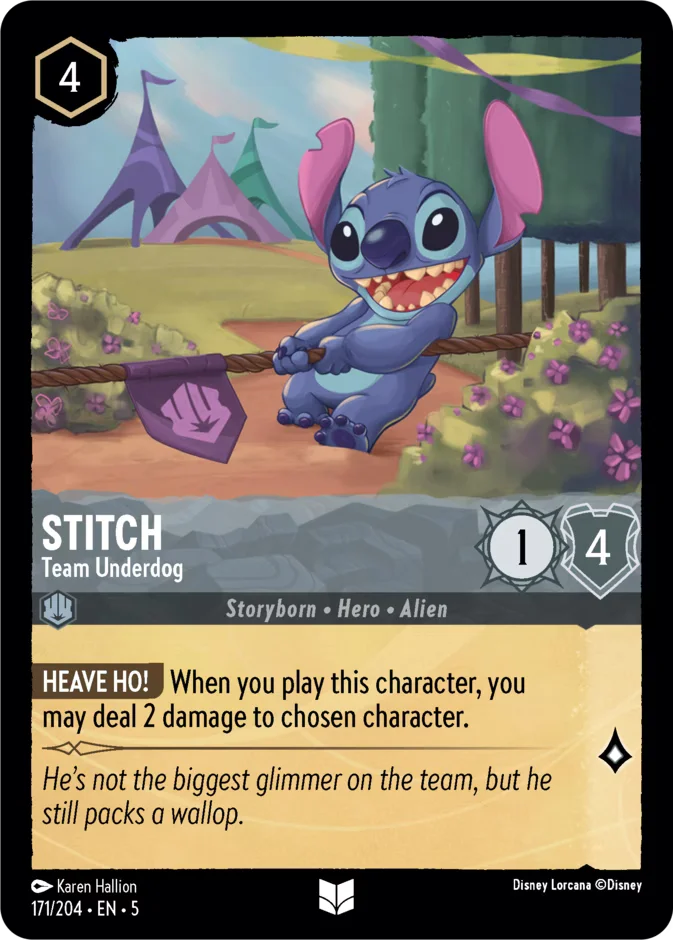 Stitch - Team Underdog 「5-171」「EN」