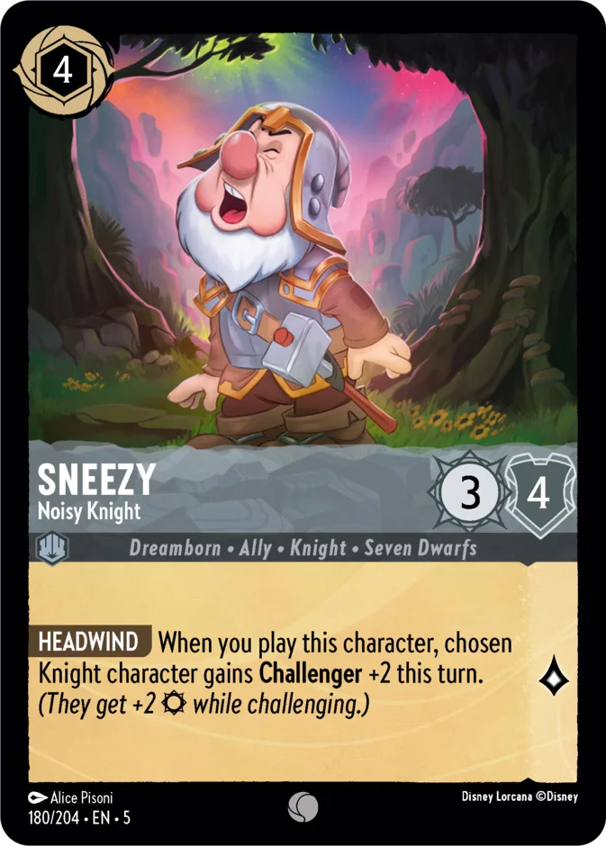 Sneezy - Noisy Knight 「5-180」「EN」