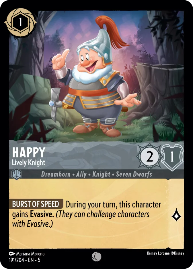 Happy - Lively Knight 「5-191」「EN」
