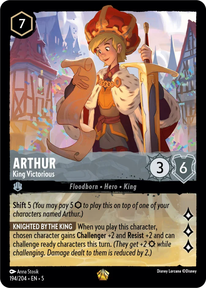 Arthur - King Victorious 「5-194」「EN」