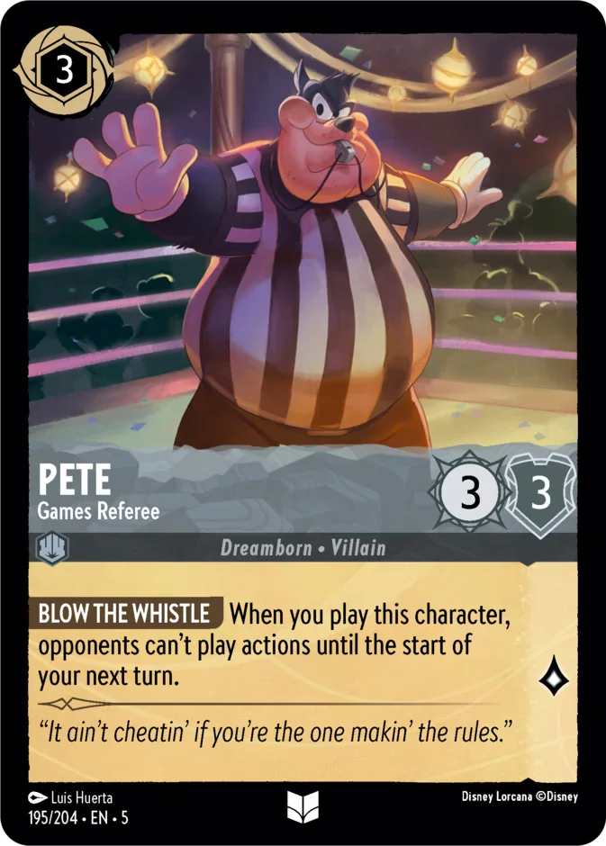 Pete - Games Referee 「5-195」「EN」