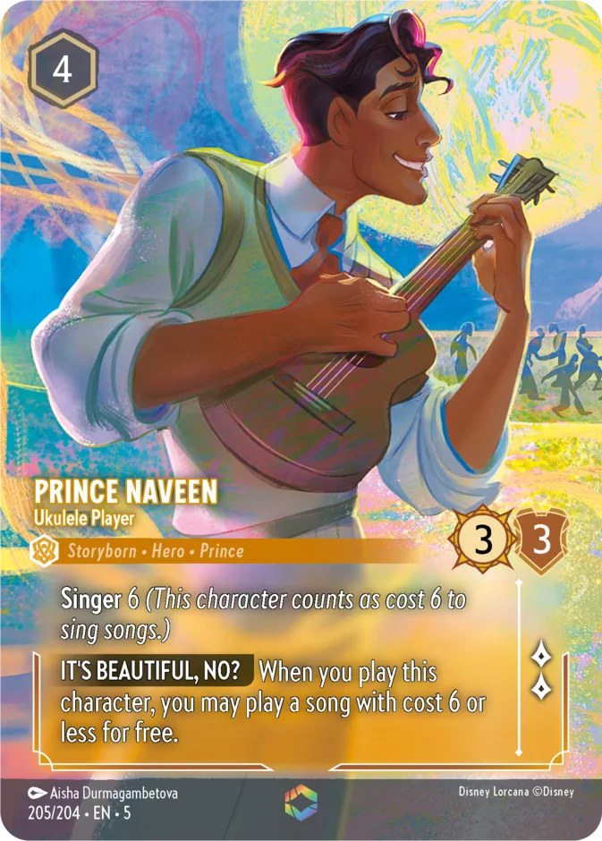 Prince Naveen - Ukulele Player 「5-205」「EN」