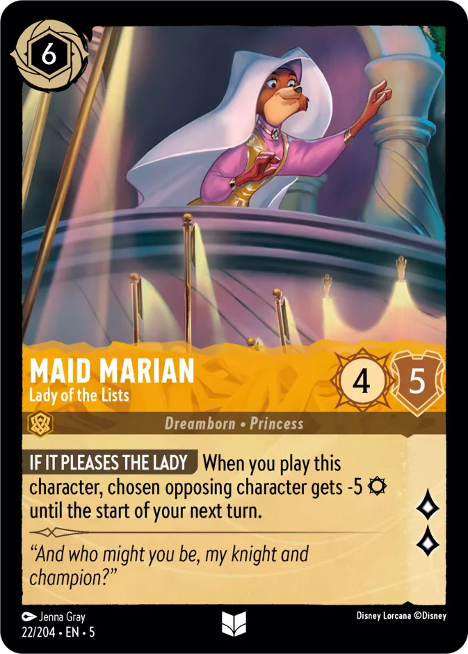 Maid Marian - Lady of the Lists 「5-22」「EN」