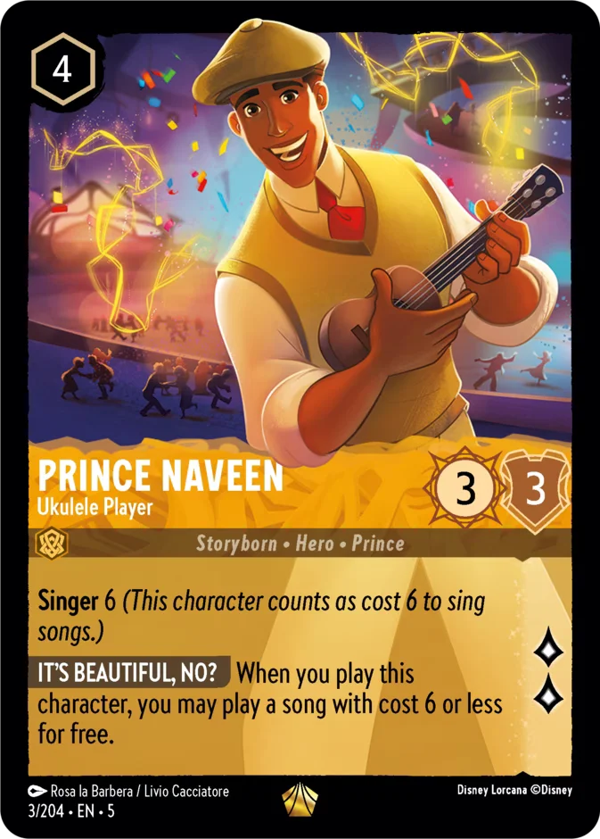 Prince Naveen - Ukulele Player 「5-3」「EN」