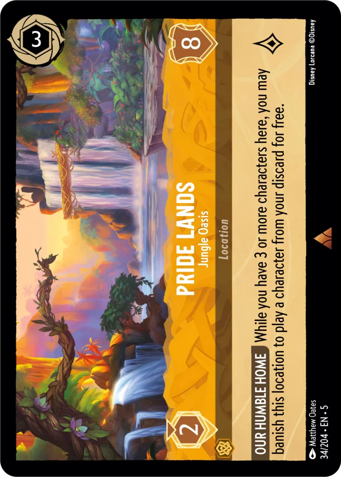 Pride Lands - Jungle Oasis 「5-34」「EN」