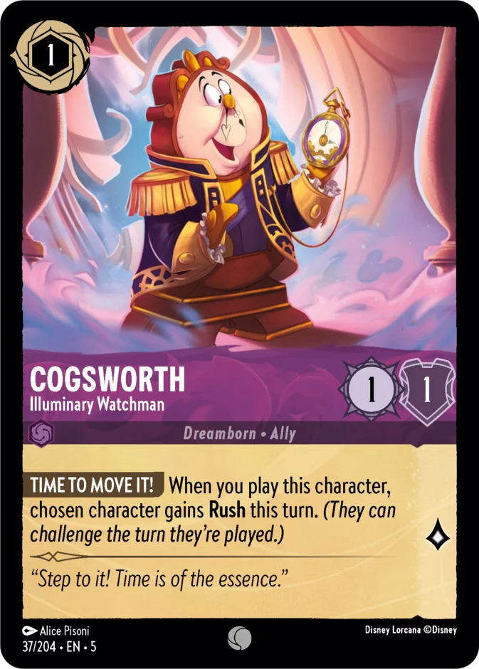 Cogsworth - Illuminary Watchman 「5-37」「EN」