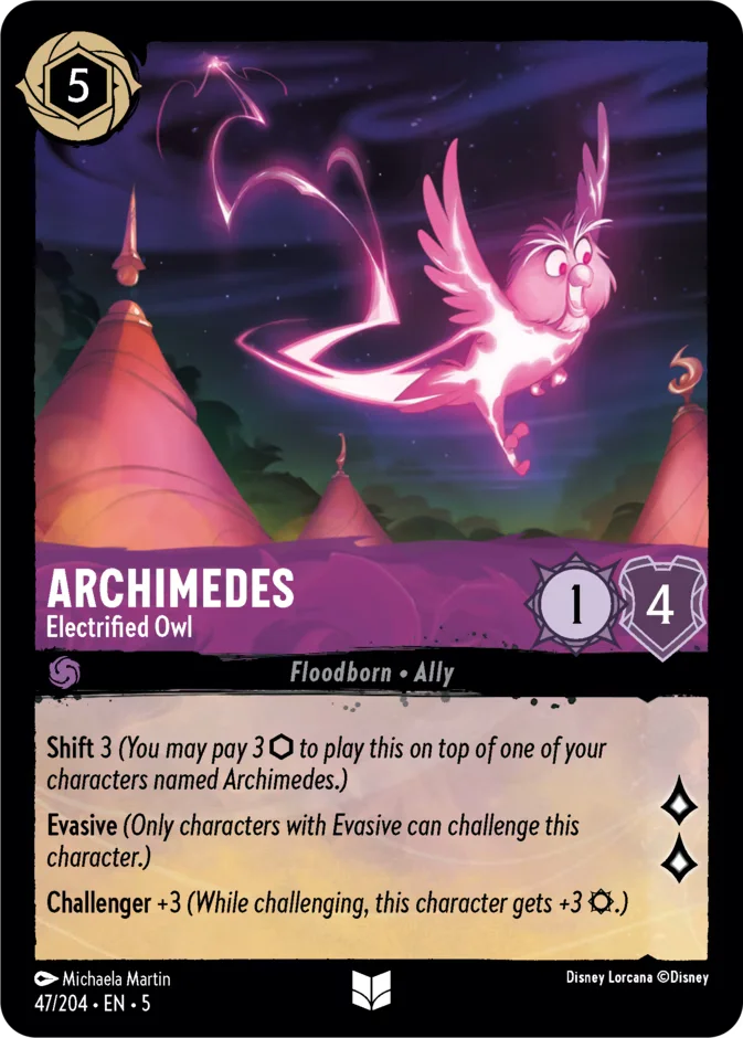 Archimedes - Electrified Owl 「5-47」「EN」