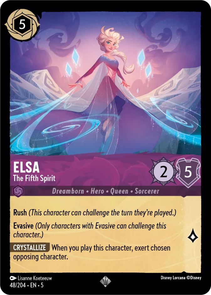 Elsa - The Fifth Spirit 「5-48」「EN」