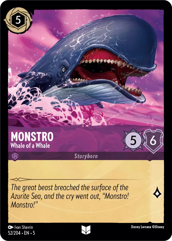 Monstro - Whale of a Whale 「5-52」「EN」
