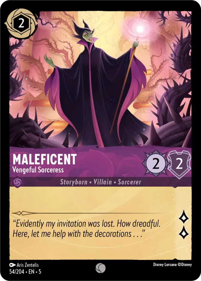Maleficent - Vengeful Sorceress 「5-54」「EN」