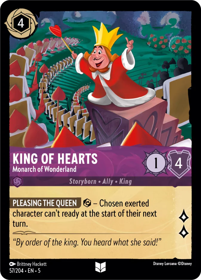 King of Hearts - Monarch of Wonderland 「5-57」「EN」