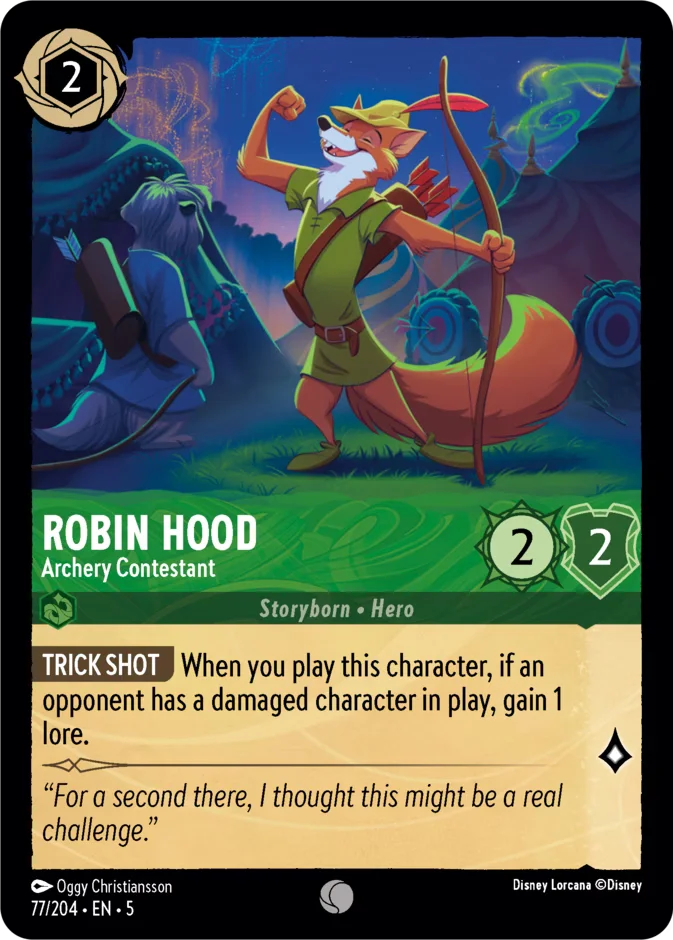 Robin Hood - Archery Contestant 「5-77」「EN」