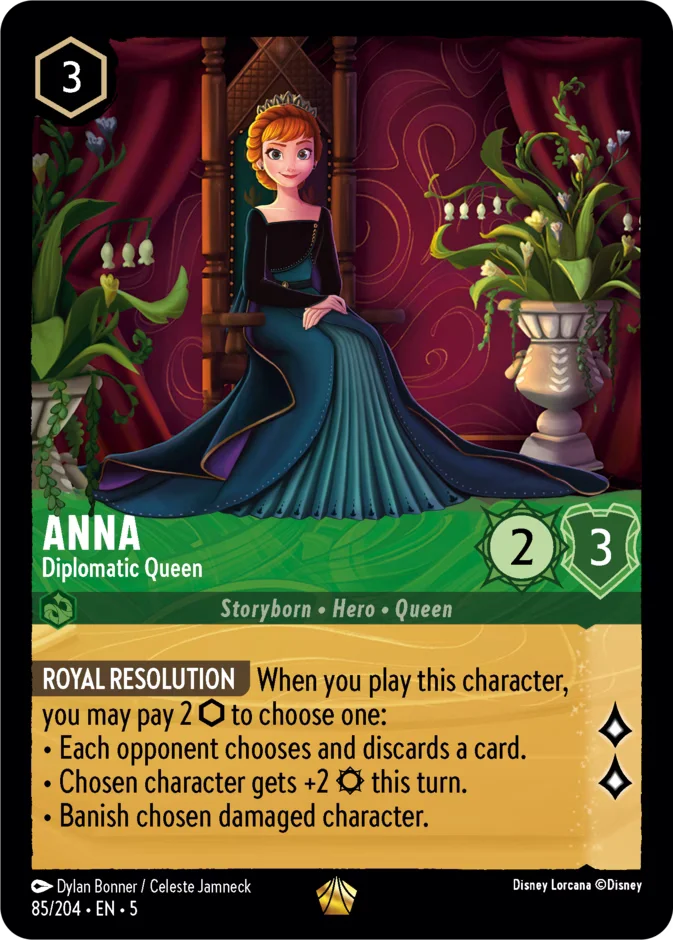Anna - Diplomatic Queen 「5-85」「EN」