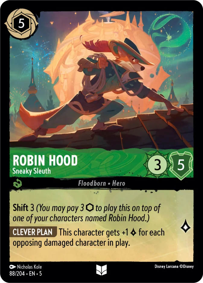 Robin Hood - Sneaky Sleuth 「5-88」「EN」