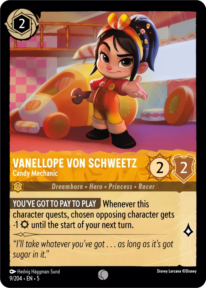Vanellope von Schweetz - Candy Mechanic 「5-9」「EN」