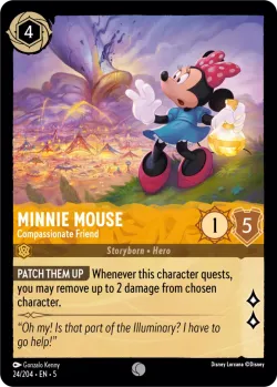 Minnie Mouse - Compassionate Friend #24 · Disney Lorcana