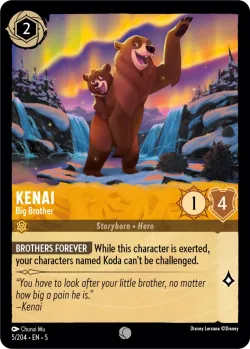 Kenai - Big Brother #5 · Disney Lorcana