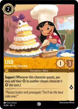 Lilo - Junior Cake Decorator #8 · Disney Lorcana