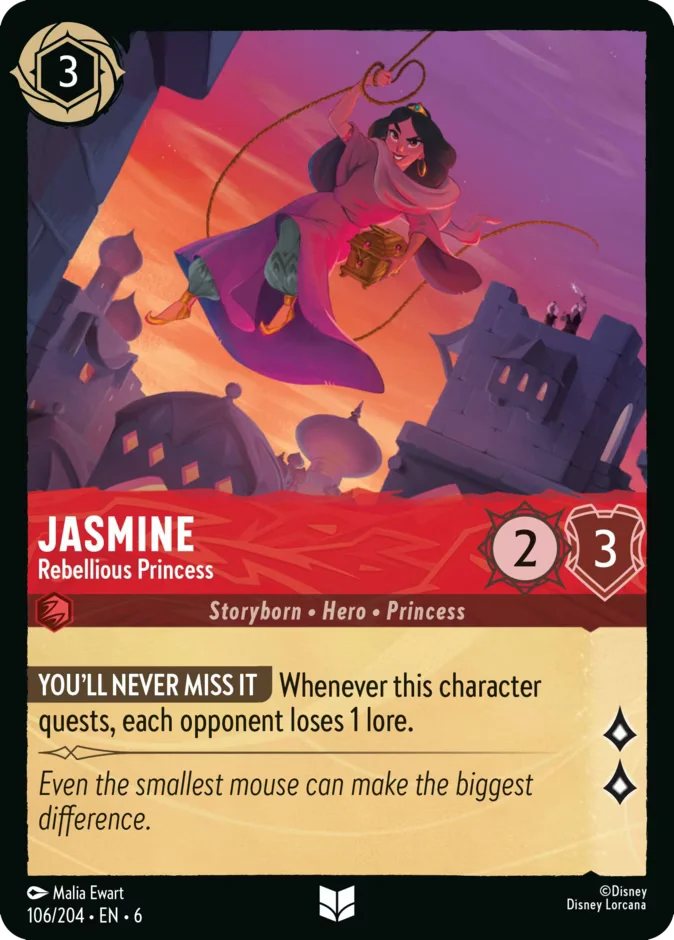 Jasmine - Rebellious Princess 「6-106」「EN」