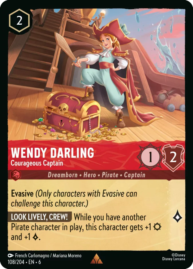 Wendy Darling - Courageous Captain 「6-108」「EN」