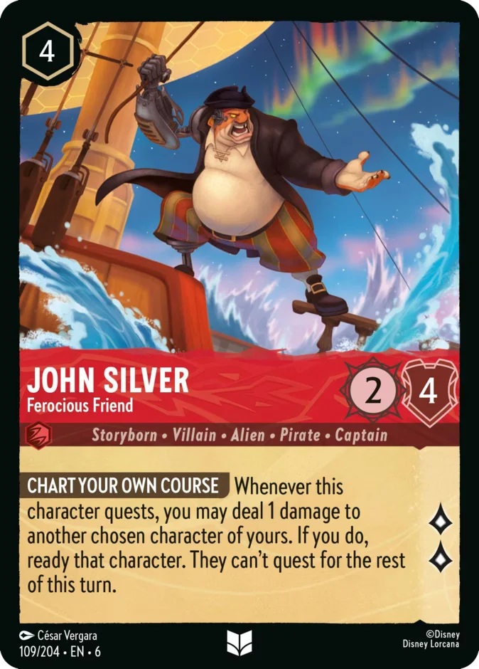 John Silver - Ferocious Friend 「6-109」「EN」