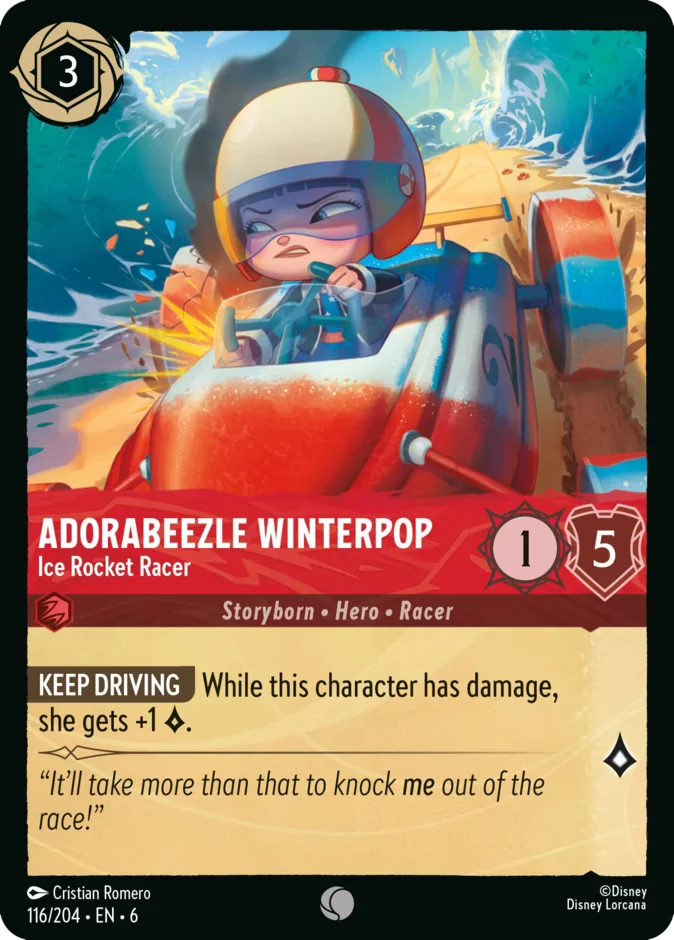 Adorabeezle Winterpop - Ice Rocket Racer 「6-116」「EN」