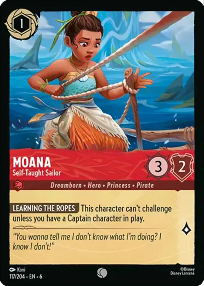 Moana - Self-Taught Sailor 「6-117」「EN」