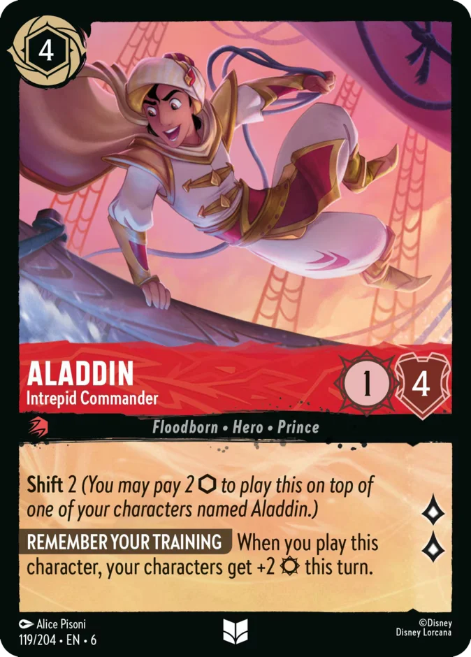 Aladdin - Intrepid Commander 「6-119」「EN」