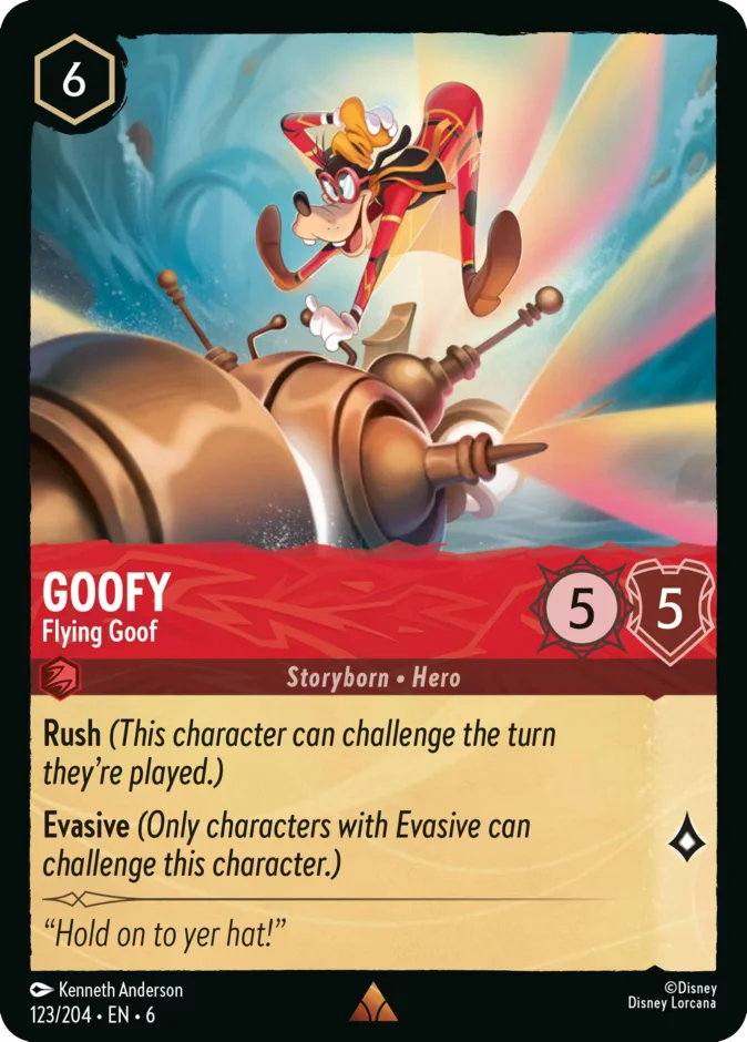 Goofy - Flying Goof 「6-123」「EN」
