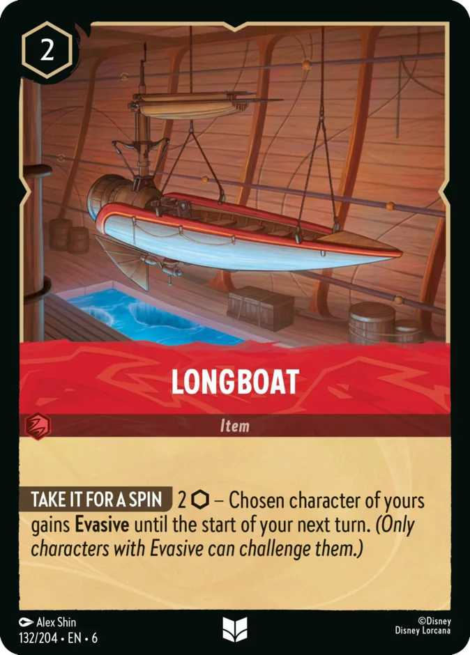 Longboat 「6-132」「EN」