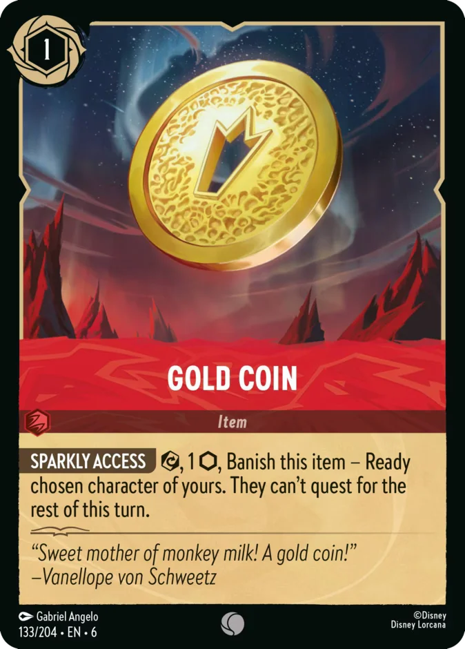 Gold Coin 「6-133」「EN」