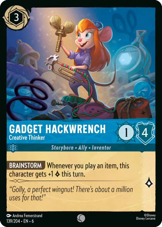 Gadget Hackwrench - Creative Thinker 「6-139」「EN」
