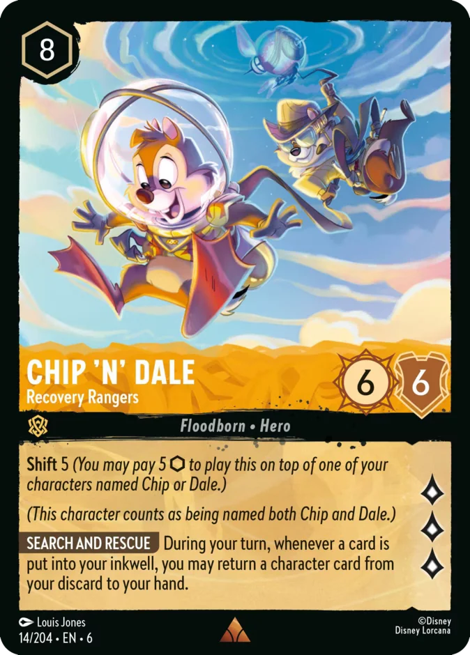 Chip 'n' Dale - Recovery Rangers 「6-14」「EN」