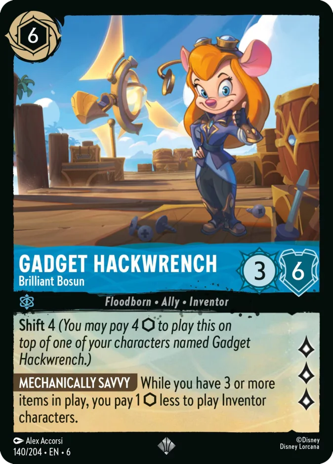 Gadget Hackwrench - Brilliant Bosun 「6-140」「EN」
