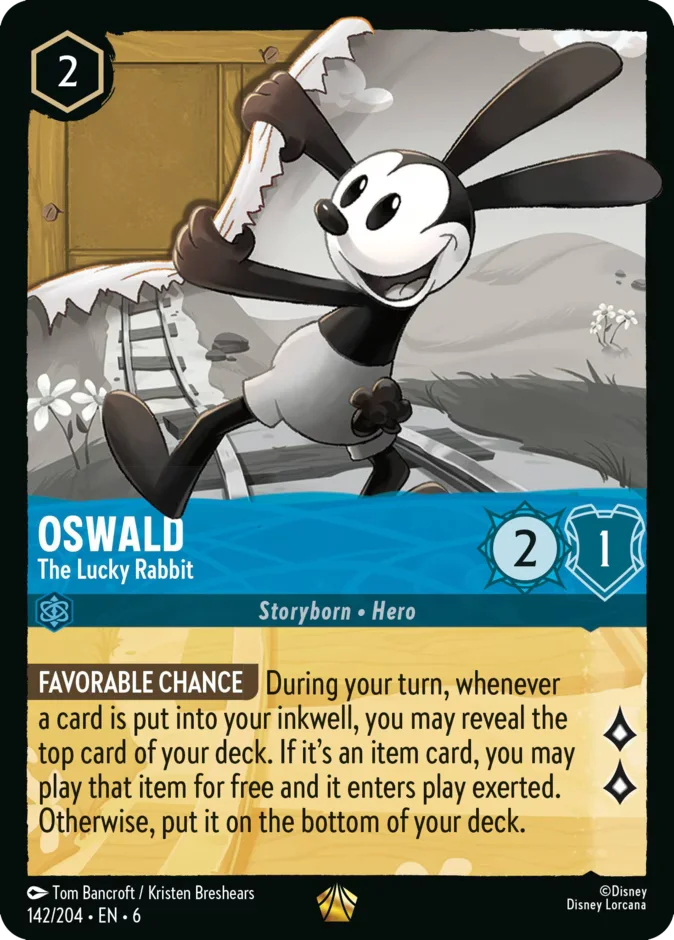 Oswald - The Lucky Rabbit 「6-142」「EN」